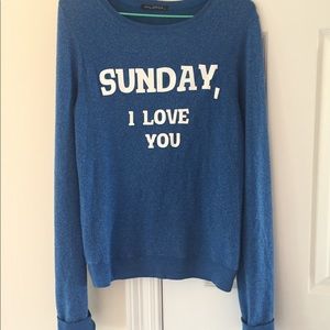 😎 WILD FOX - SUNDAY I Love You Sweatshirt